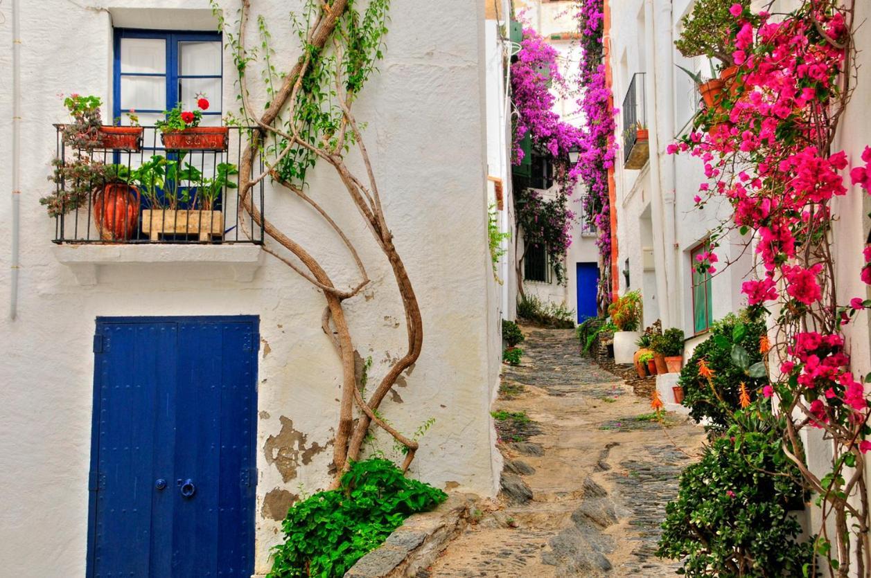 Blau Apartamento Frente A Los Canales Y Las Puestas De Sol De Rosas Exterior foto