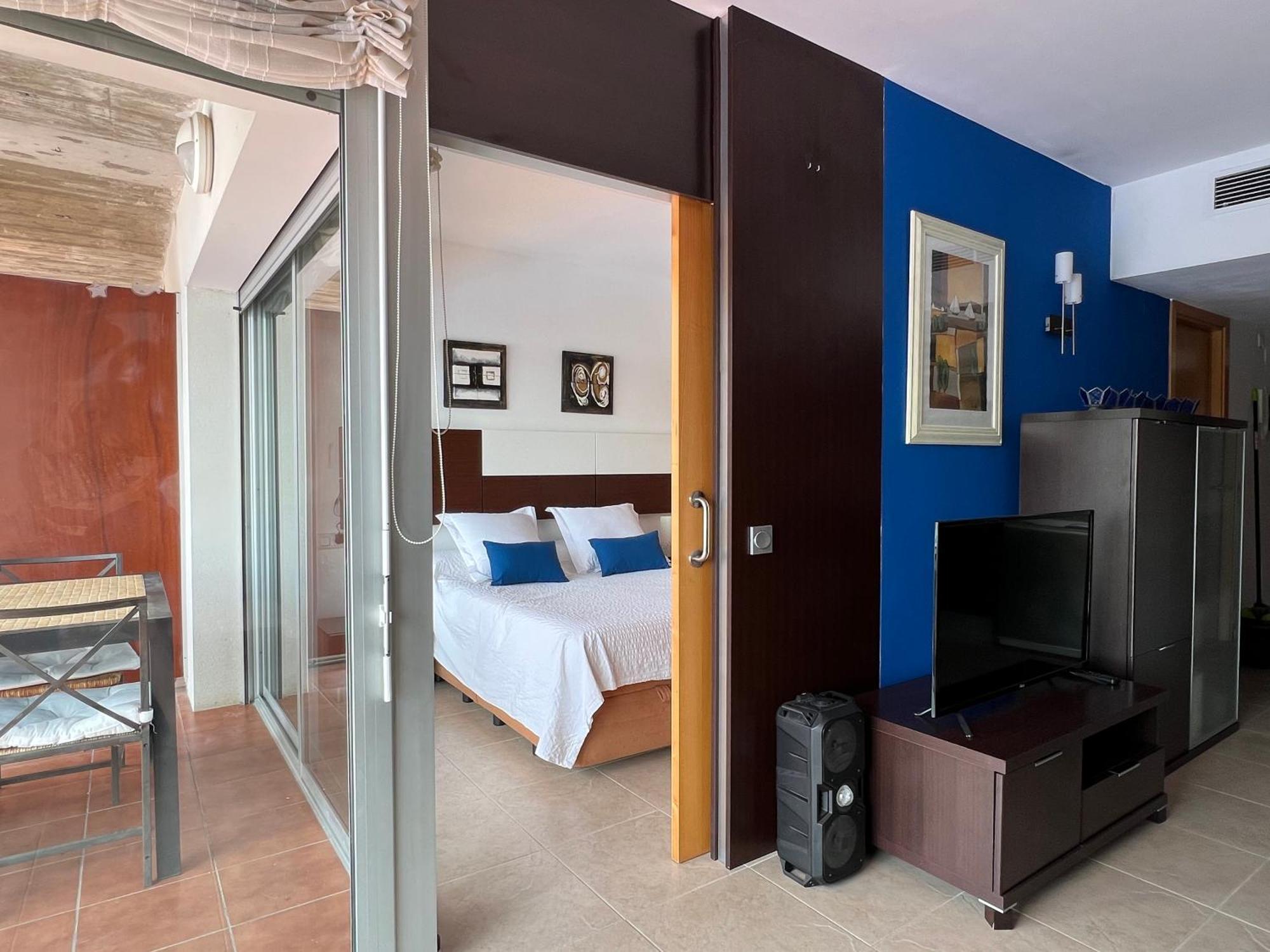 Blau Apartamento Frente A Los Canales Y Las Puestas De Sol De Rosas Exterior foto